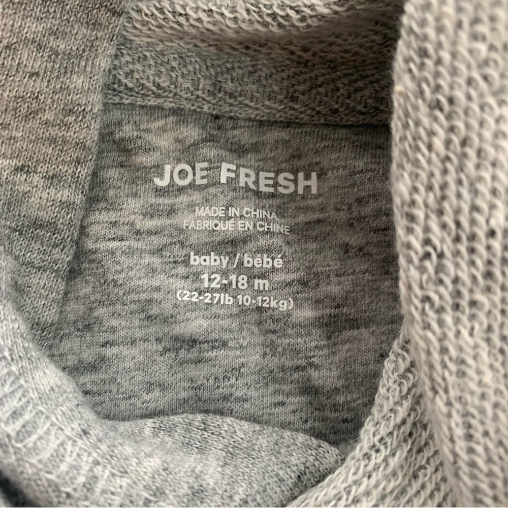 Joe Fresh Heather Gray Kids Hoodie - Picture 2 of 4